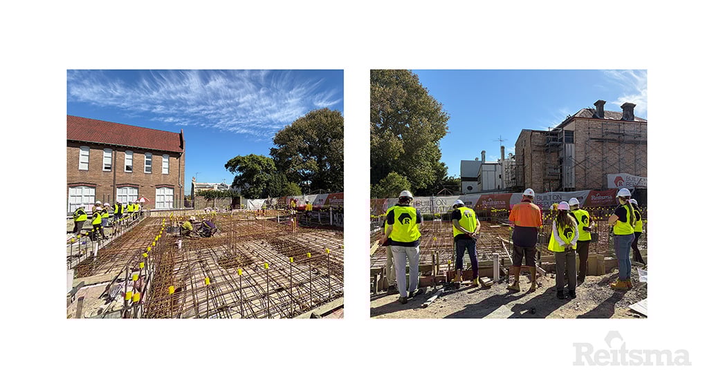 Design and Estimating teams visited the Archive Facility project