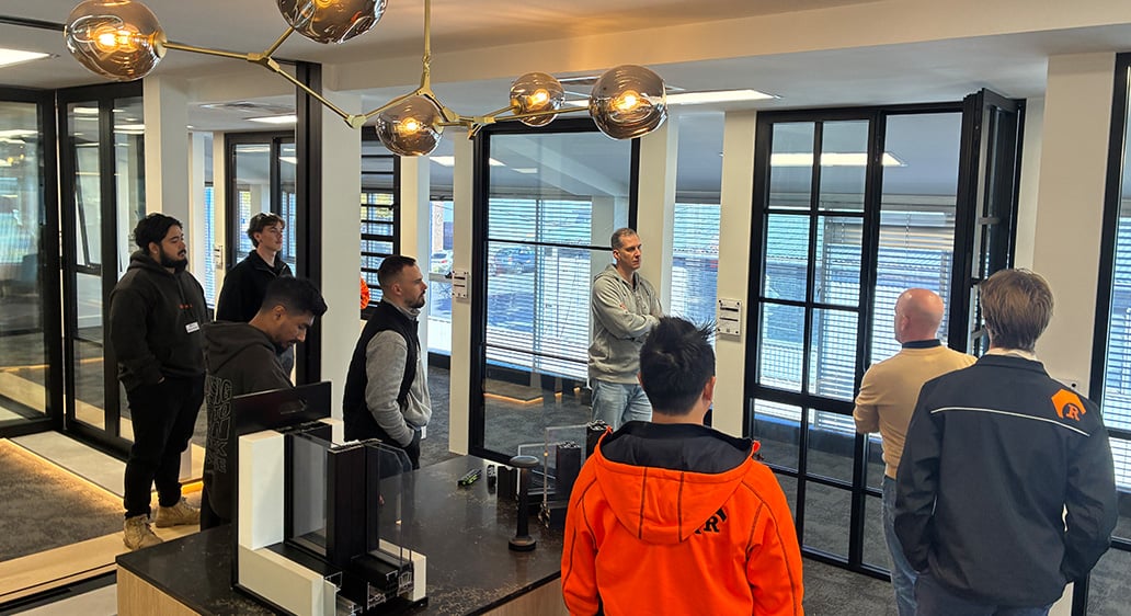 Cadet visits AJ Aluminium