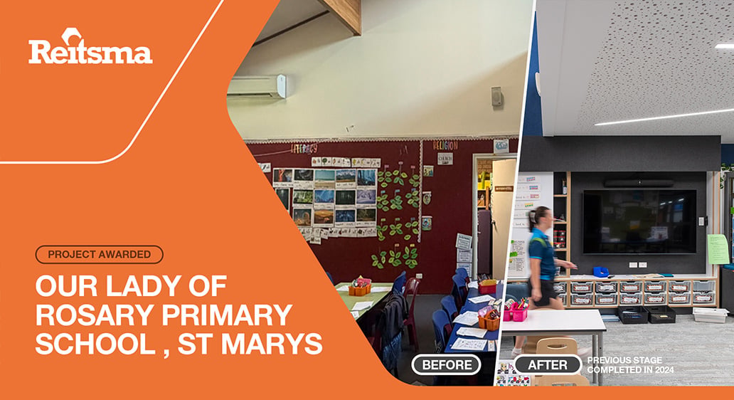Project awarded: Our Lady of the Rosary Primary School – Classroom Refurbishment, St Marys NSW